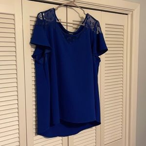 Torrid Royal Blue Blouse- Sz 1